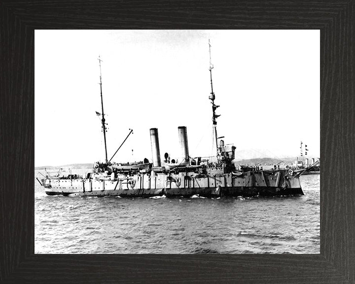HMS Endymion (1891) Royal Navy Edgar class cruiser Photo Print or Framed Photo Print - Hampshire Prints
