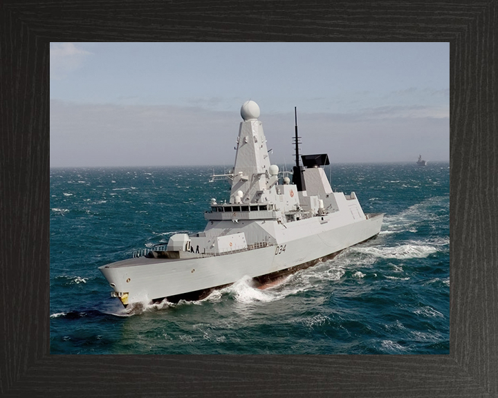 HMS Diamond D34 | Photo Print | Framed Print | Type 45 | Destroyer | Royal Navy - Hampshire Prints