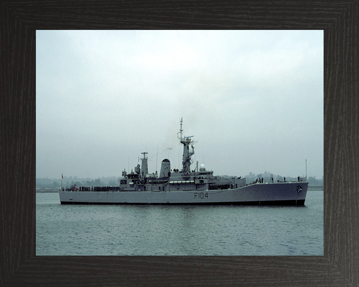 HMS Dido F104 Royal Navy Leander class frigate Photo Print or Framed Print - Hampshire Prints