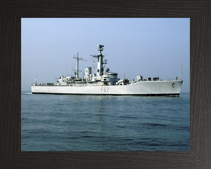 HMS Andromeda F57 Royal Navy Leander class frigate Photo Print or Framed Print - Hampshire Prints