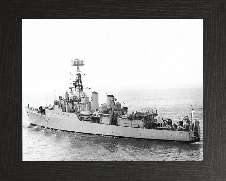 HMS Ashanti F117 Royal Navy Tribal Class Frigate Photo Print or Framed Print - Hampshire Prints