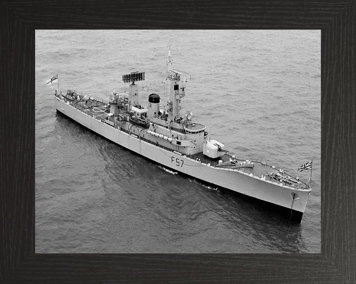 HMS Andromeda F57 Royal Navy Leander class frigate Photo Print or Framed Print - Hampshire Prints