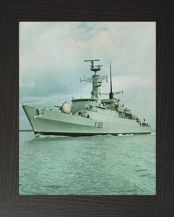 HMS Amazon F169 Royal Navy type 21 Frigate Photo Print or Framed Print - Hampshire Prints