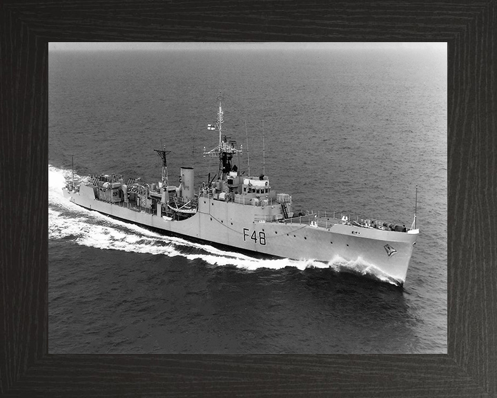 HMS Dundas F48 Royal Navy Blackwood class frigate Photo Print or Framed Print - Hampshire Prints