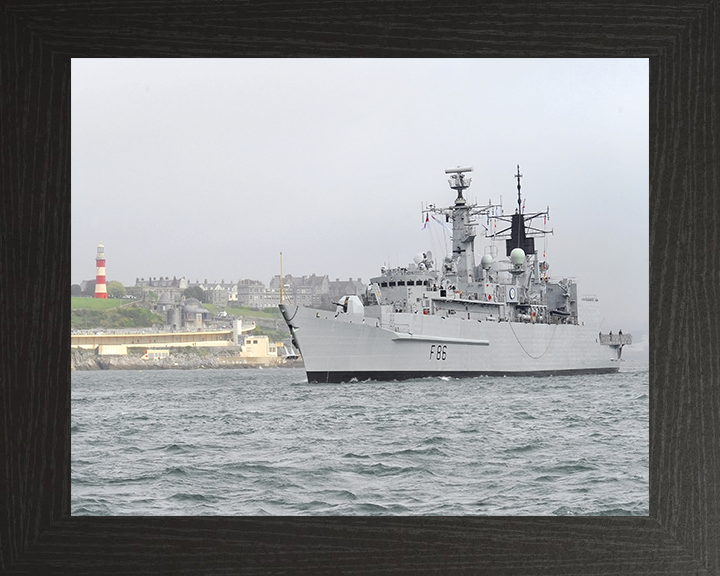 HMS Campbeltown F86 Royal Navy Type 22 frigate Photo Print or Framed Print - Hampshire Prints