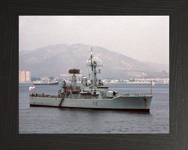 HMS Diomede F16 Royal Navy Leander class frigate Photo Print or Framed Print - Hampshire Prints