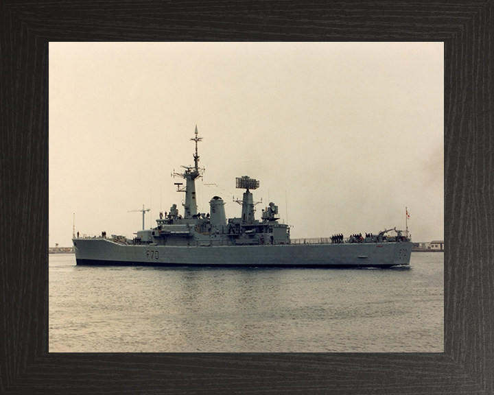 HMS Apollo F70 Royal Navy Leander class Frigate Photo Print or Framed Print - Hampshire Prints