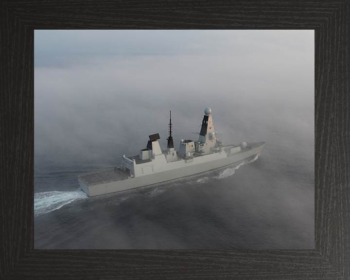 HMS Diamond D34 Royal Navy Type 45 Destroyer Photo Print or Framed Print - Hampshire Prints