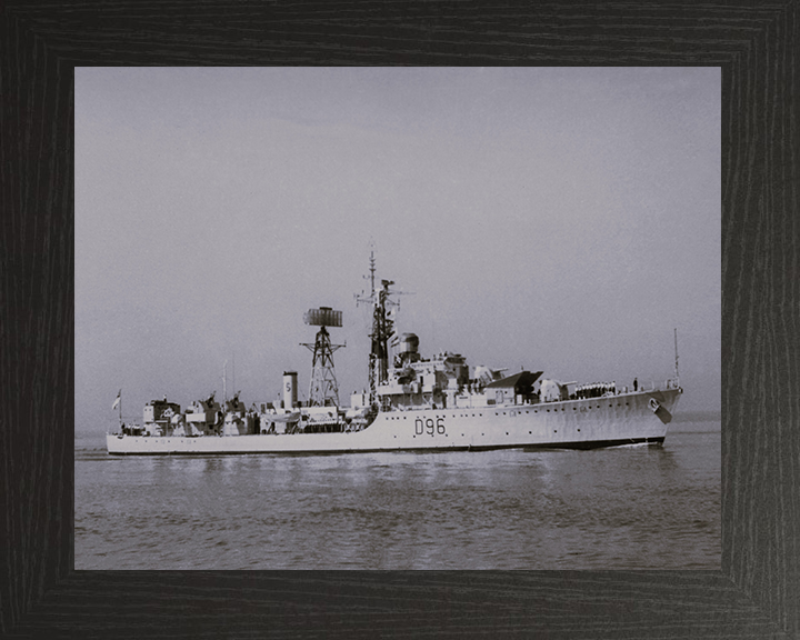 HMS Crossbow G96 (D96) Royal Navy Daring class destroyer Photo Print or Framed Print - Hampshire Prints