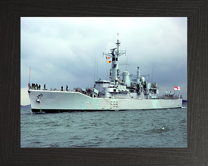 HMS Argonaut F56 Royal Navy Leander class frigate Photo Print or Framed Print - Hampshire Prints