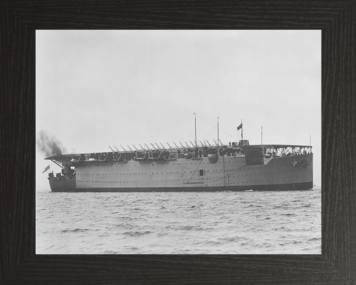 HMS Argus I49 Royal Navy aircraft carrier Photo Print or Framed Print - Hampshire Prints