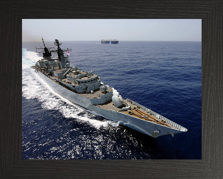 HMS Chatham F87 Royal Navy Type 22 Frigate Photo Print or Framed Print - Hampshire Prints