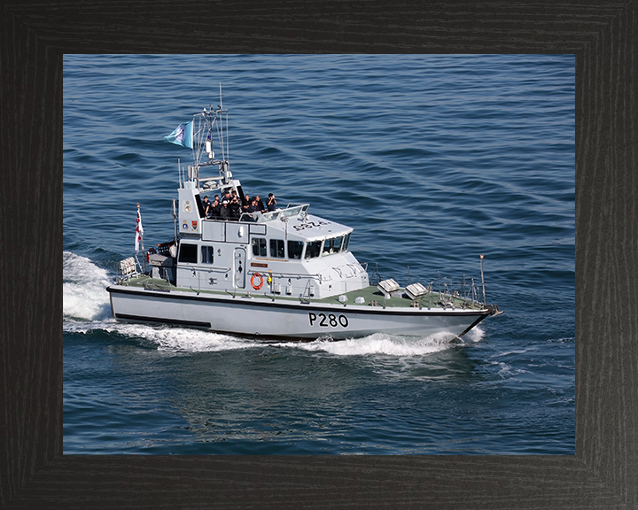 HMS Dasher P280 | Photo Print | Framed Print | Archer Class | P2000 | Patrol Vessel | Royal Navy - Hampshire Prints