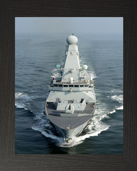 HMS Daring D32 Royal Navy type 45 Destroyer Photo Print or Framed Print - Hampshire Prints