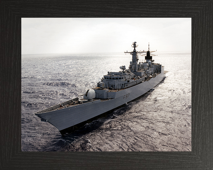 HMS Chatham F87 Royal Navy Type 22 Frigate Photo Print or Framed Print - Hampshire Prints