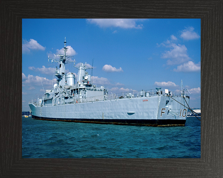 HMS Aurora F10 Royal Navy Leander Class frigate Photo Print or Framed Print - Hampshire Prints