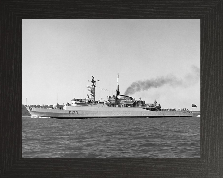 HMS Antelope F170 Royal Navy Type 21 frigate Photo Print or Framed Print - Hampshire Prints