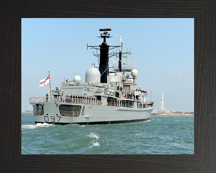 HMS Edinburgh D97 Royal Navy Type 42 Destroyer Photo Print or Framed Print - Hampshire Prints