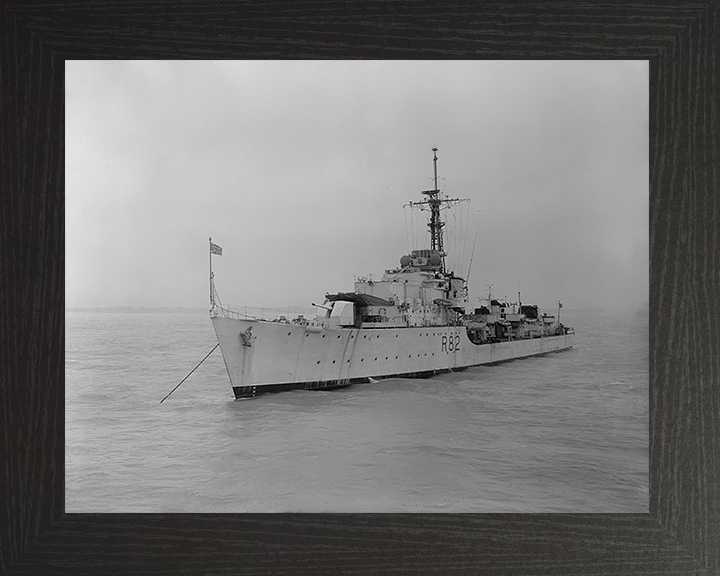 HMS Creole R82 (D82) Royal Navy C class destroyer Photo Print or Framed Print - Hampshire Prints