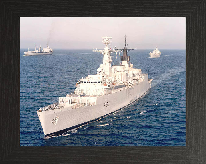 HMS Brazen F91 Royal Navy Type 22 frigate Photo Print or Framed Print - Hampshire Prints