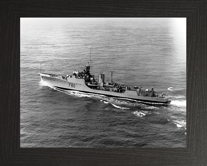 HMS Duncan F80 Royal Navy Blackwood class frigate Photo Print or Framed Print - Hampshire Prints