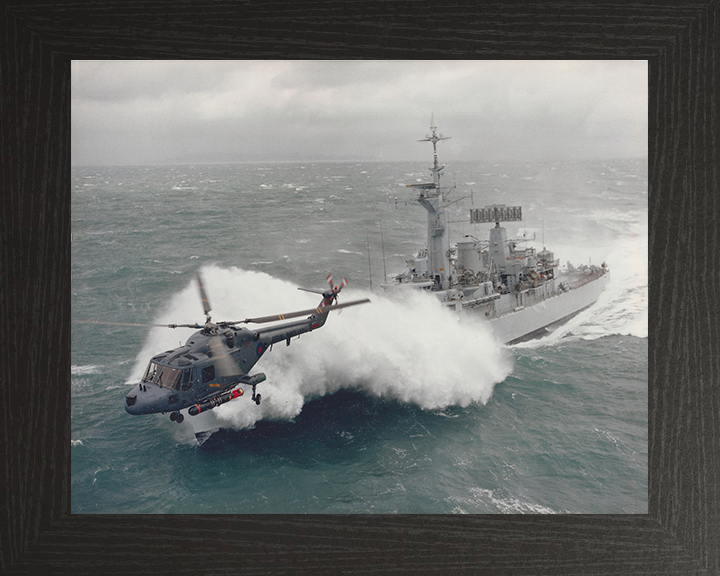 HMS Argonaut F56 Royal Navy Leander class frigate Photo Print or Framed Print - Hampshire Prints