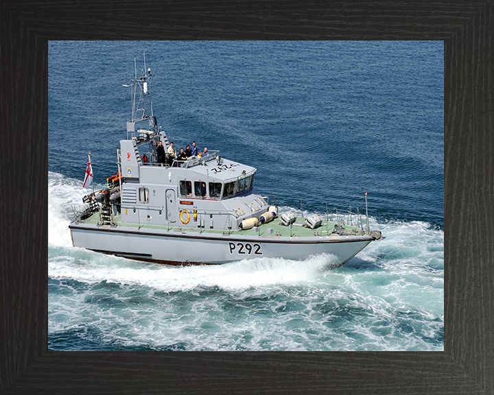 HMS Charger P292 Royal Navy Fast Inshore Patrol Vessel Photo Print or Framed Print - Hampshire Prints