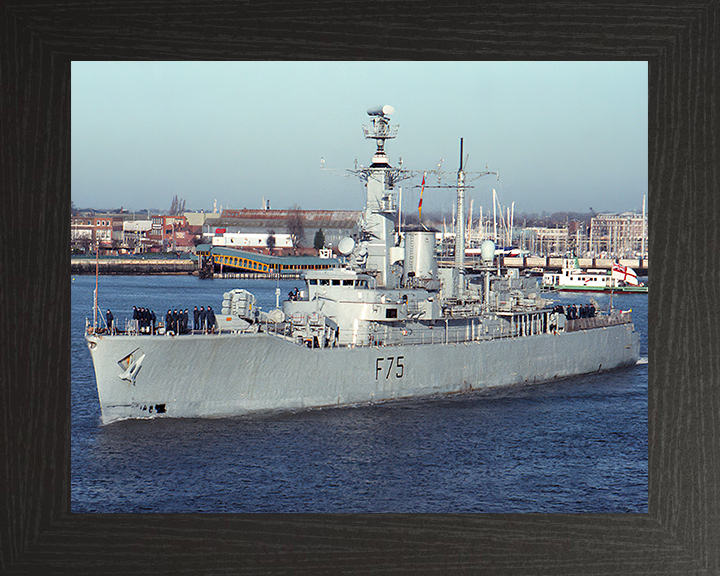 HMS Charybdis F75 Royal Navy Leander class frigate Photo Print or Framed Print - Hampshire Prints