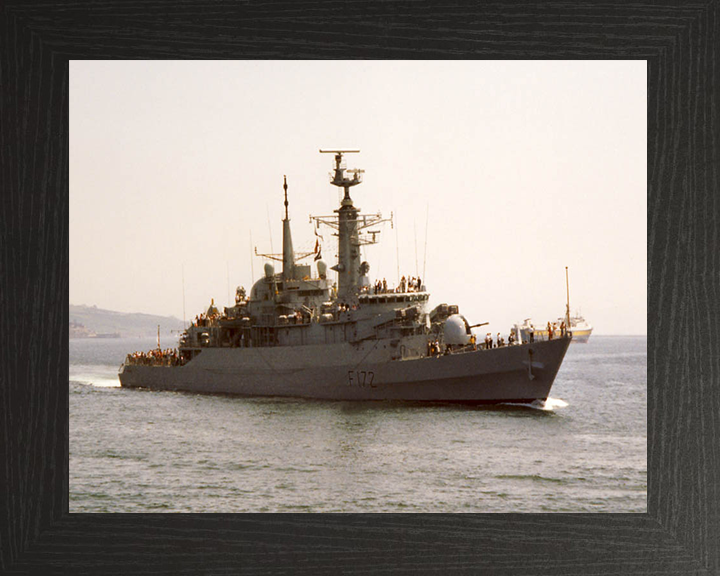 HMS Ambuscade F172 Royal Navy Type 21 frigate Photo Print or Framed Print - Hampshire Prints