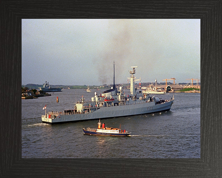 HMS Arrow F173 Royal Navy Type 21 Frigate Photo Print or Framed Print - Hampshire Prints