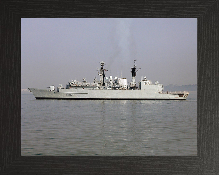 HMS Campbeltown F86 Royal Navy Type 22 Frigate Photo Print or Framed Photo Print - Hampshire Prints