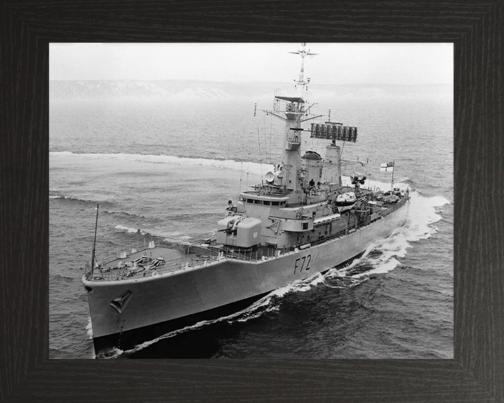 HMS Ariadne F72 Royal Navy Leander class frigate Photo Print or Framed Print - Hampshire Prints