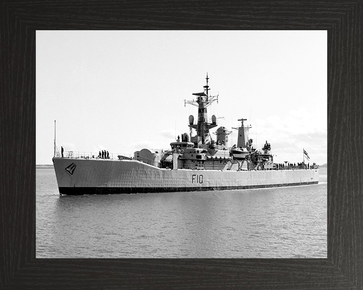 HMS Aurora F10 Royal Navy Leander Class frigate Photo Print or Framed Print - Hampshire Prints