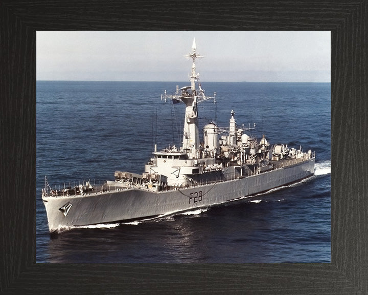 HMS Cleopatra F28 Royal Navy Leander class frigate Photo Print or Framed Print - Hampshire Prints