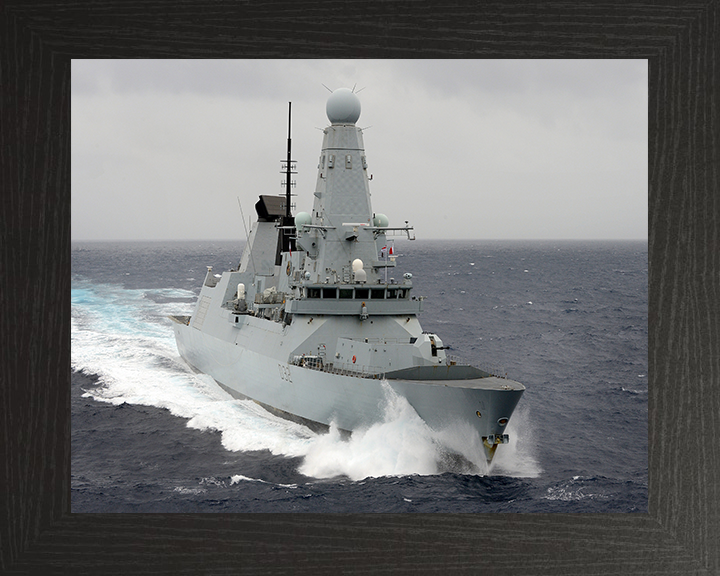 HMS Daring D32 Royal Navy type 45 Destroyer Photo Print or Framed Print - Hampshire Prints