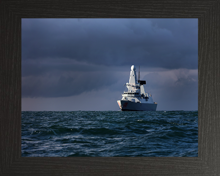 HMS Dragon D35 Royal Navy Type 45 Destroyer Photo Print or Framed Print - Hampshire Prints