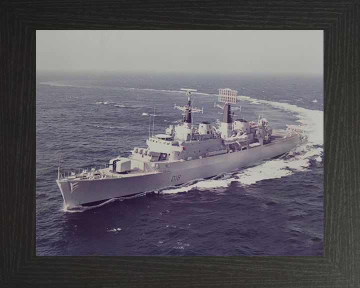 HMS Antrim D18 Royal Navy County class destroyer Photo Print or Framed Print - Hampshire Prints