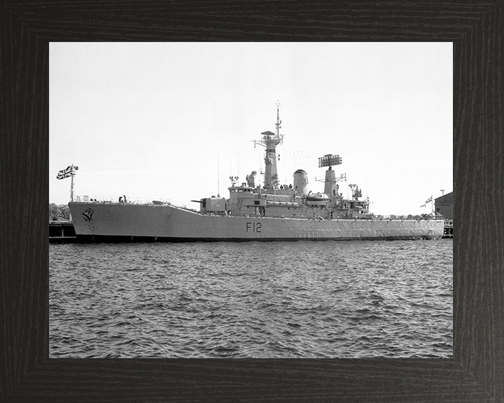 HMS Achilles F12 Royal Navy Leander Class Frigate Photo Print or Framed Print - Hampshire Prints