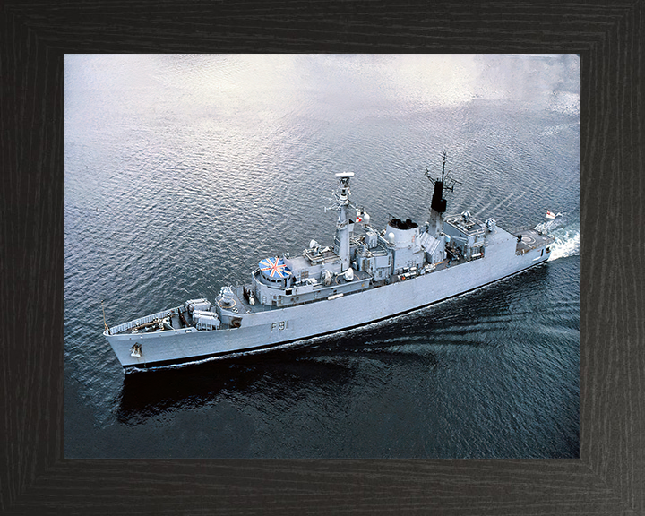 HMS Brazen F91 Royal Navy Type 22 frigate Photo Print or Framed Print - Hampshire Prints