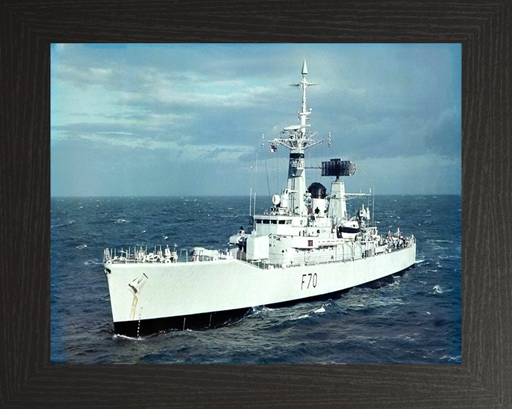 HMS Apollo F70 Royal Navy Leander class Photo Print or Framed Print - Hampshire Prints