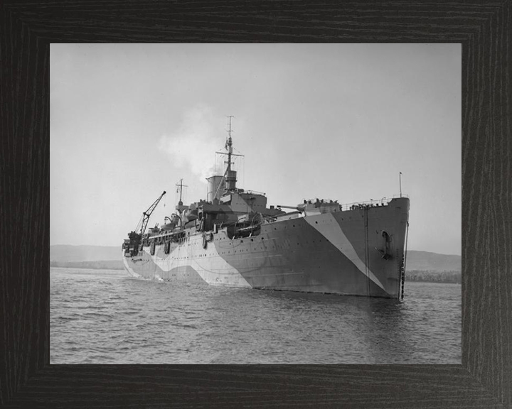 HMS Corfu 1943 Royal Navy armed merchant cruiser Photo Print or Framed Print - Hampshire Prints