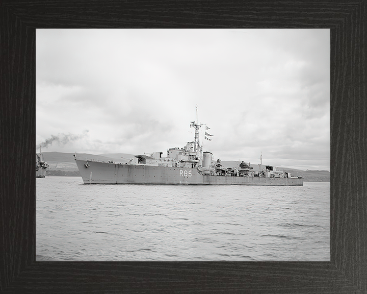 HMS Cambrian R85 Royal Navy C class destroyer Photo Print or Framed Print - Hampshire Prints