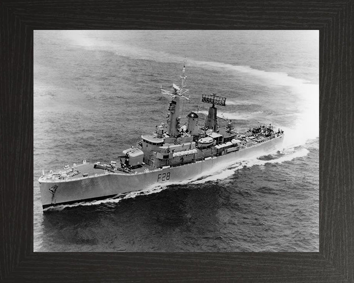 HMS Cleopatra F28 Royal Navy Leander class frigate Photo Print or Framed Print - Hampshire Prints