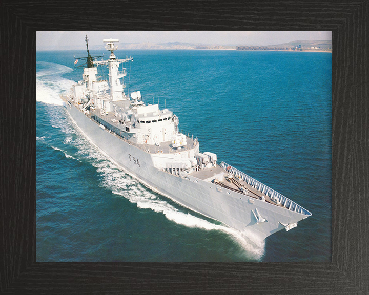 HMS Brave F94 Royal Navy Type 22 Frigate Photo Print or Framed Print - Hampshire Prints