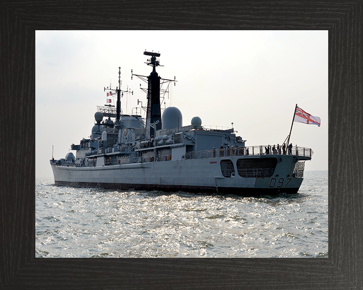 HMS Edinburgh D97 Royal Navy Type 42 Destroyer Photo Print or Framed Print - Hampshire Prints