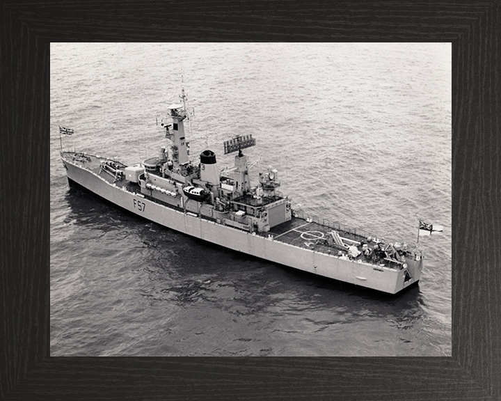 HMS Andromeda F57 Royal Navy Leander class frigate Photo Print or Framed Print - Hampshire Prints