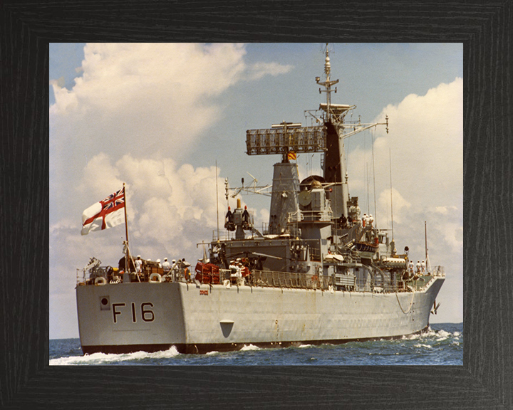 HMS Diomede F16 Royal Navy Leander class frigate Photo Print or Framed Print - Hampshire Prints