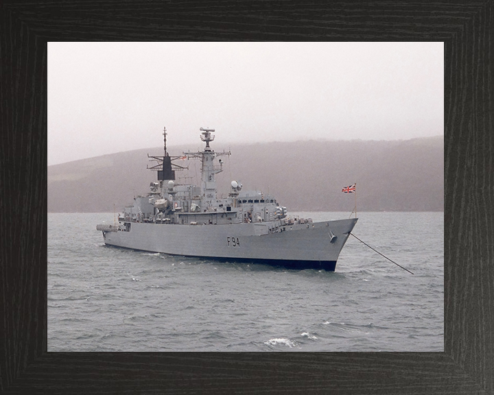 HMS Brave F94 Royal Navy Type 22 Frigate Photo Print or Framed Print - Hampshire Prints