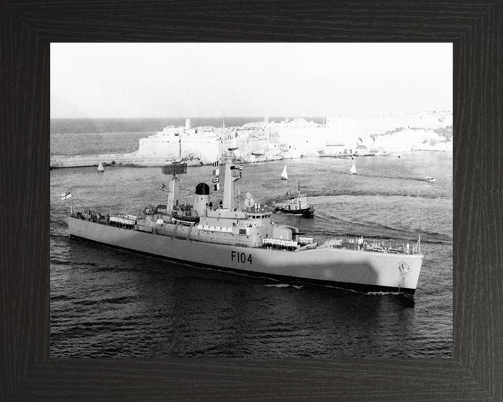 HMS Dido F104 Royal Navy Leander class frigate Photo Print or Framed Print - Hampshire Prints