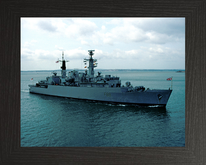 HMS Broadsword F88 Royal Navy Type 22 Frigate Photo Print or Framed Print - Hampshire Prints